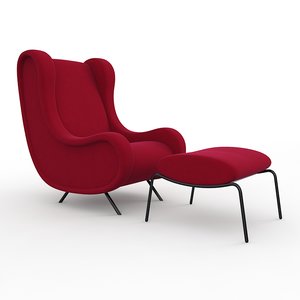 3d sir arflex armchair model