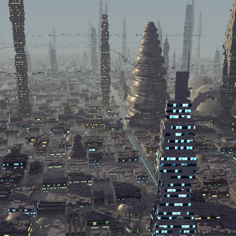 Futuristic Building Texture