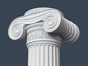3d capital column model