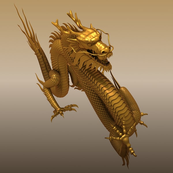 Chinese Dragon 3d 3ds