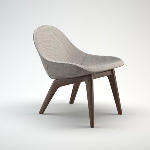 zeitraum moebel morph-pouf chair 3d max