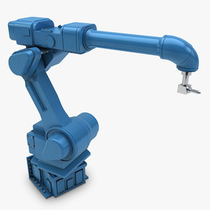 industrial painting robot 3d 3ds