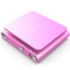 ipod shuffle pink modeled 3d model