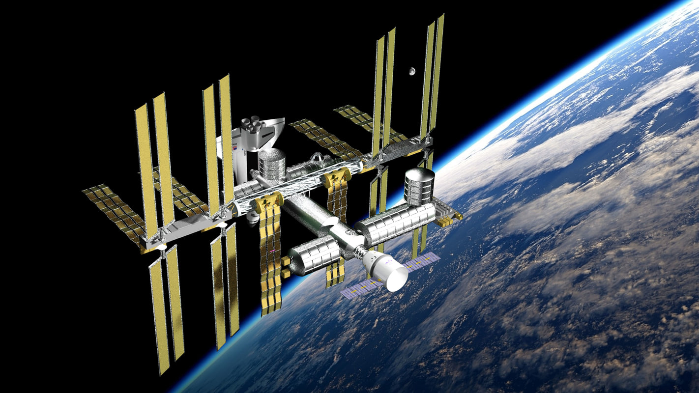 3d international space station