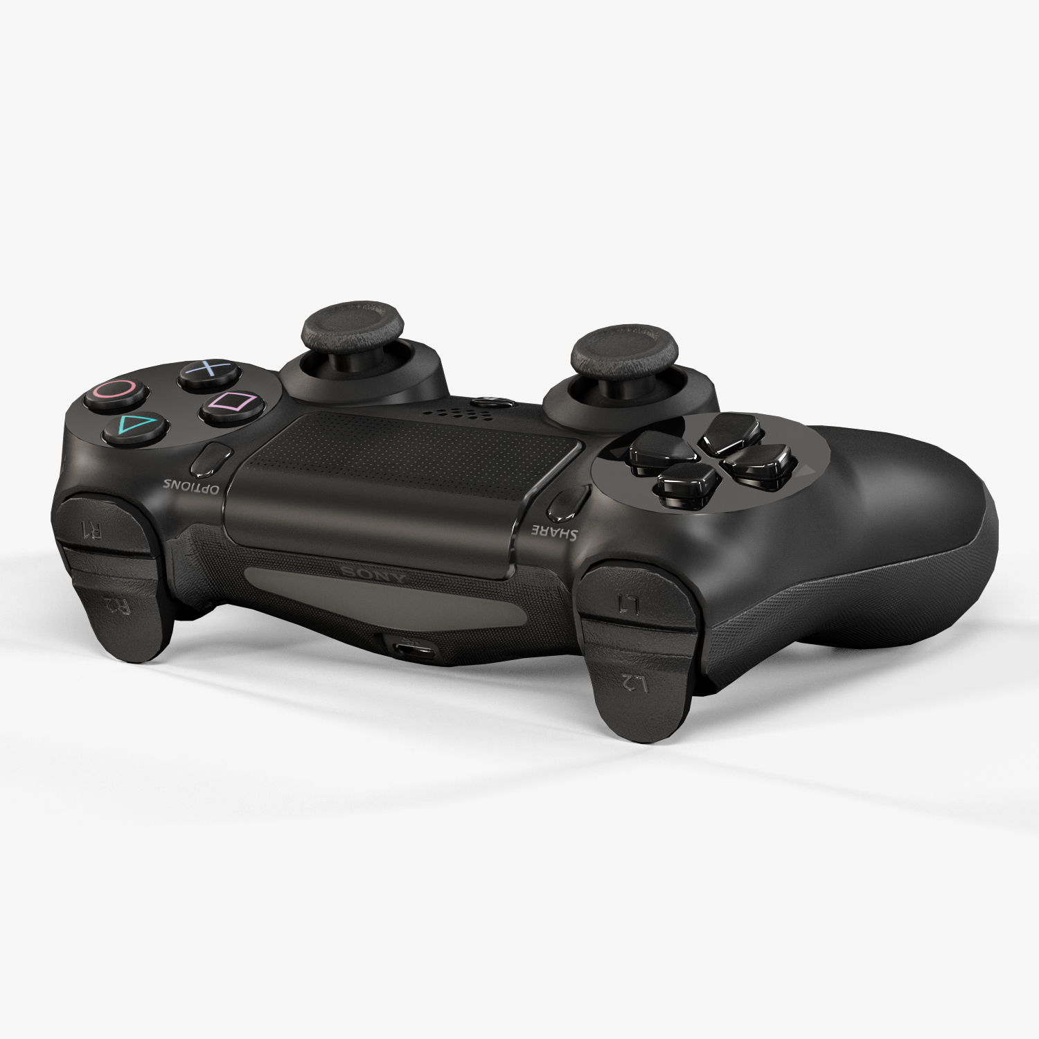 sony playstation 4 controller obj