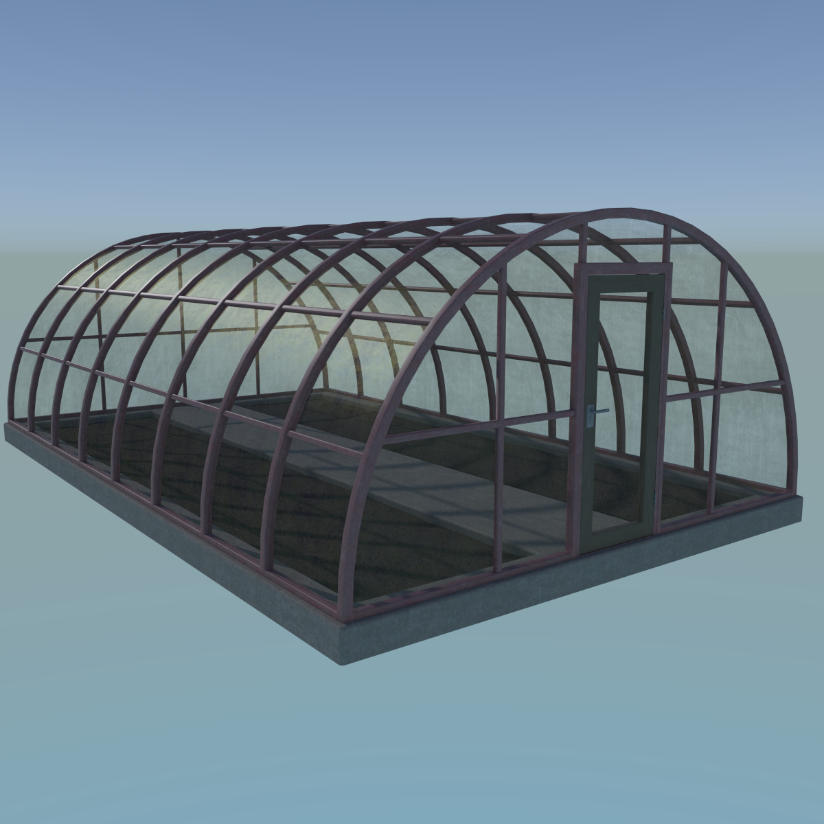 greenhouse green house 3d model