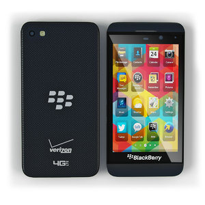 3d model blackberry z10 10
