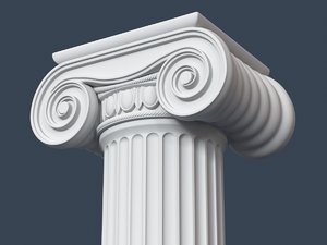 3ds max capital column