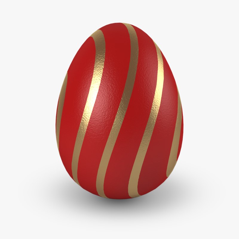 3d model easter eggs v4