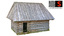 3d country cottage model