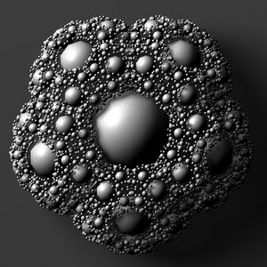 fractal sierpinski star 3d model