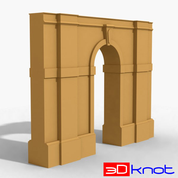 3d arches model