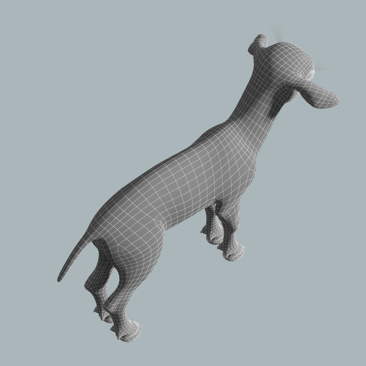 3d baby goat rigged