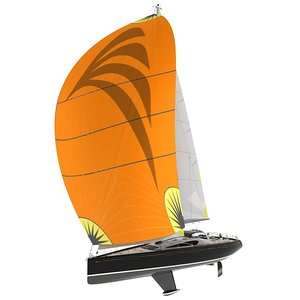 3d sail boat