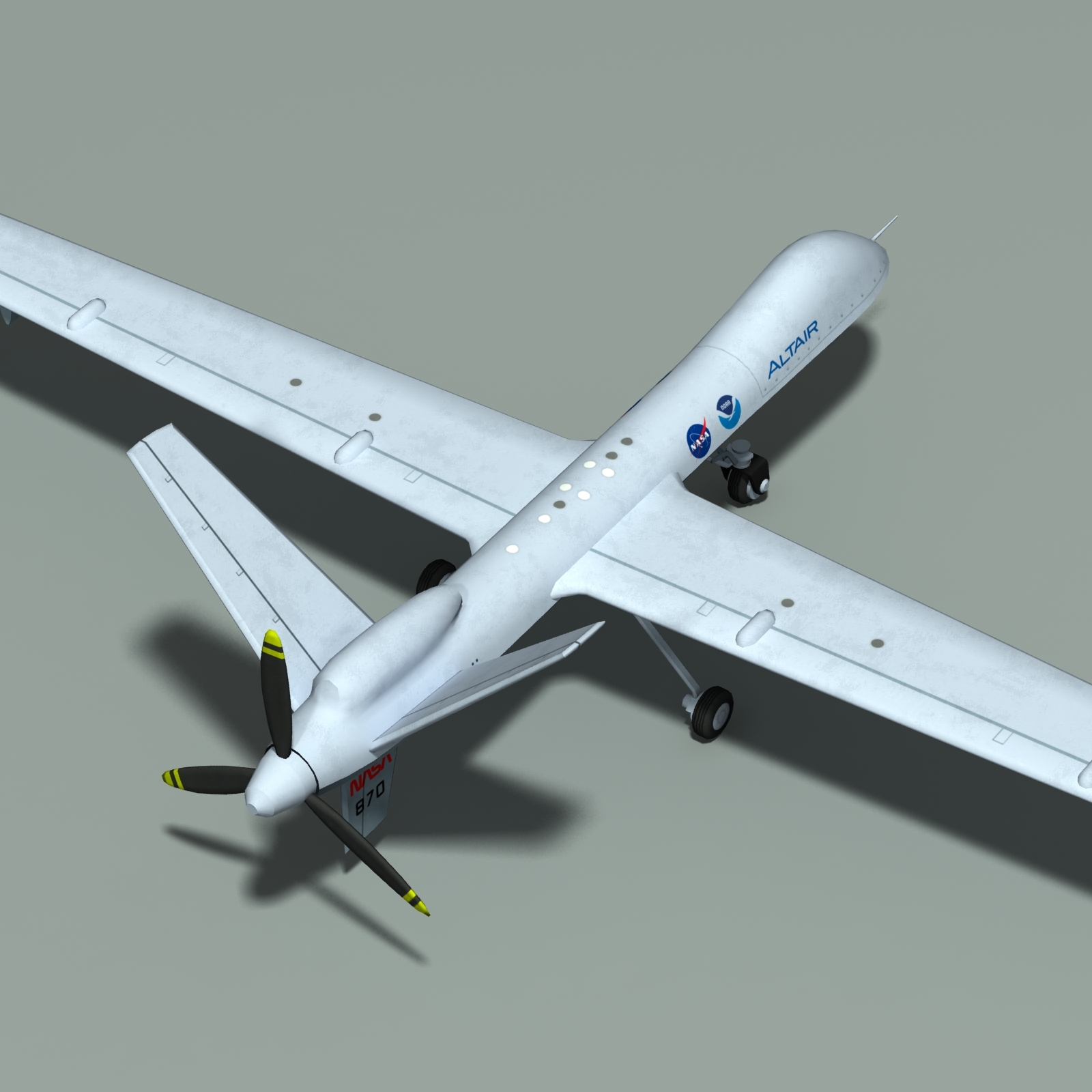 remotely uav predator nasa max