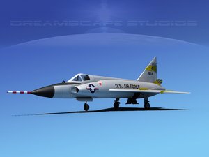 f-102 convair air force dxf