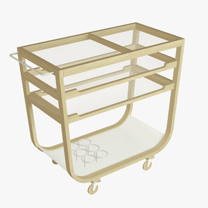 3d model ikea kitchen cart