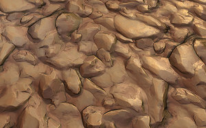 Stone Desert Tile 01
