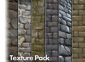 Stone Wall Texture Pack 01