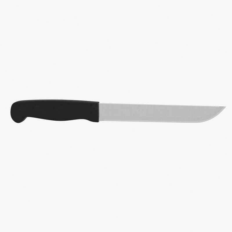 free kitchen knife 3d