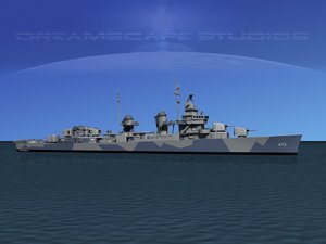 3d fletcher class destroyers