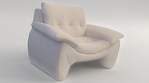 3D chair modeled