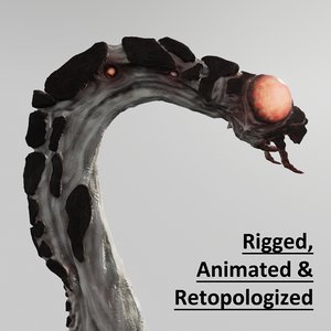 3d model insect alien