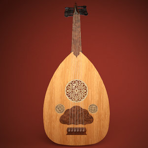 oud arabic instrument 3ds