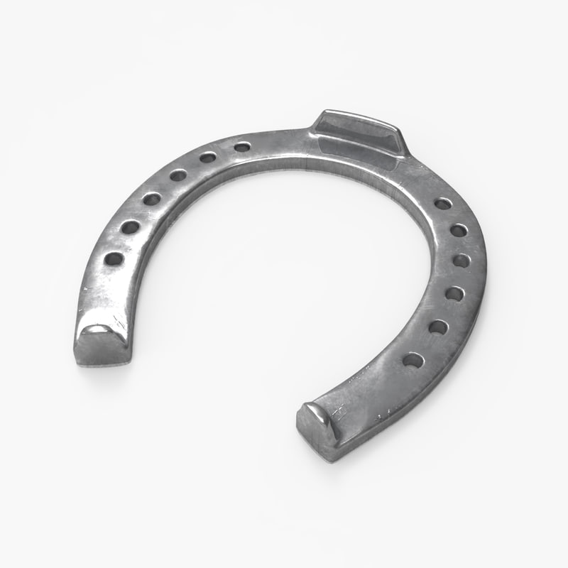 3d horseshoe horse shoe model