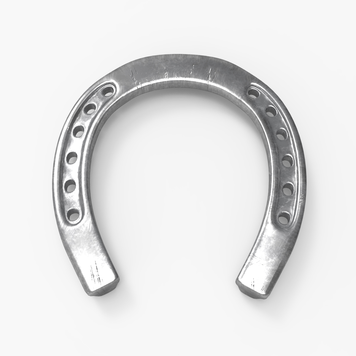 3d horseshoe horse shoe model