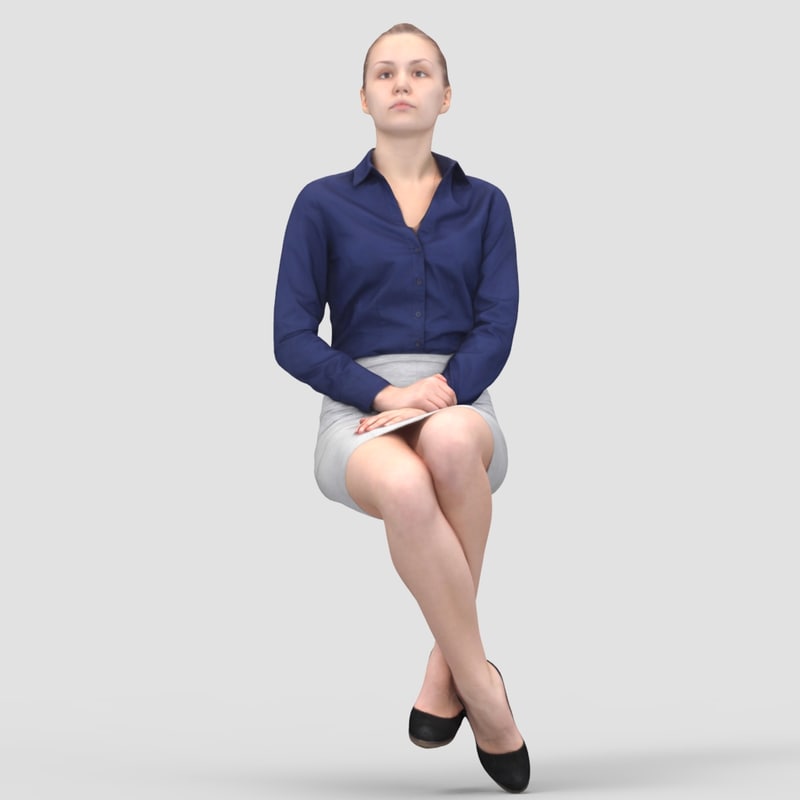 3d human drawing model