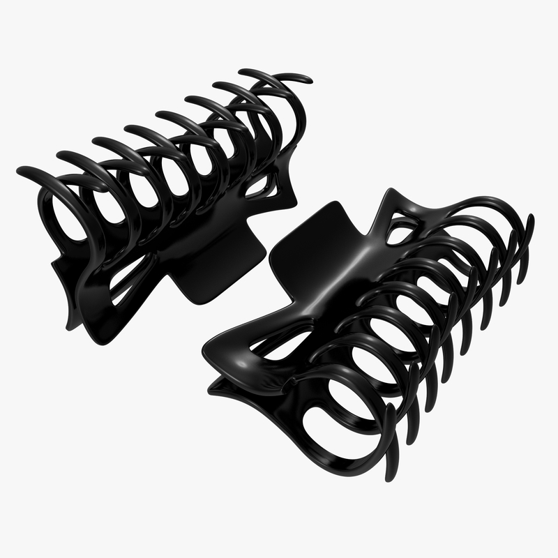 claw hair 3d model