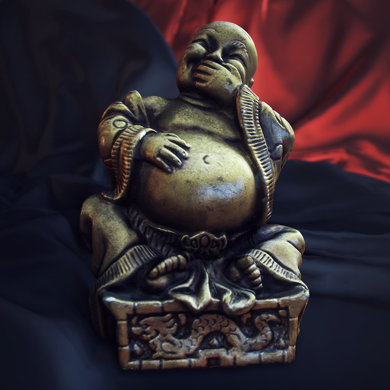 buddha 3d max