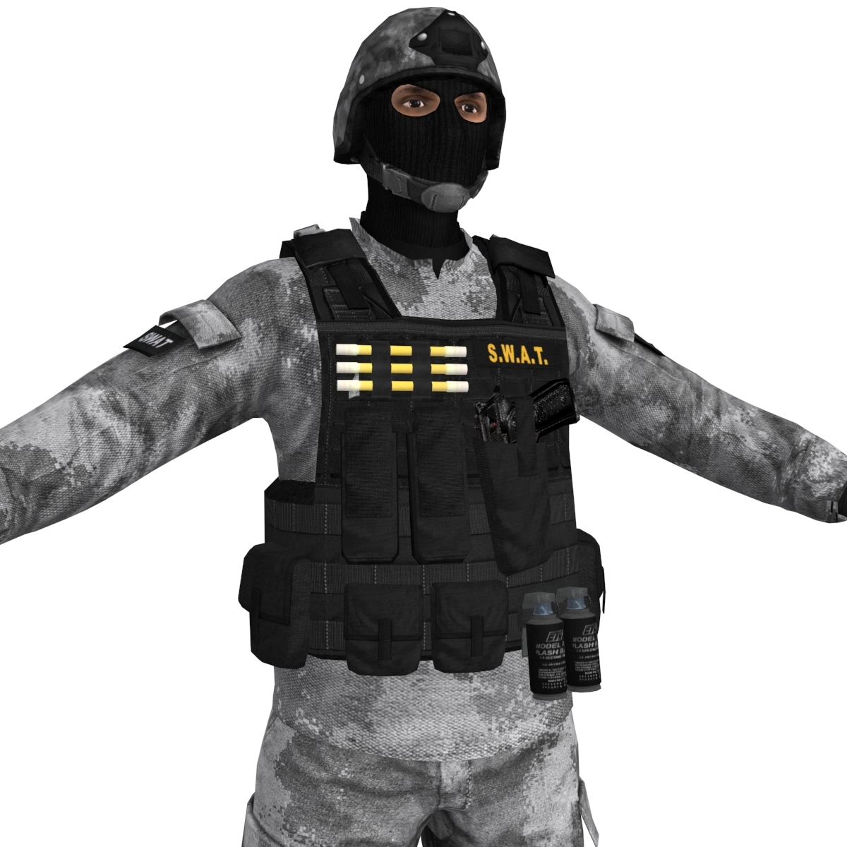 swat 2 3d obj