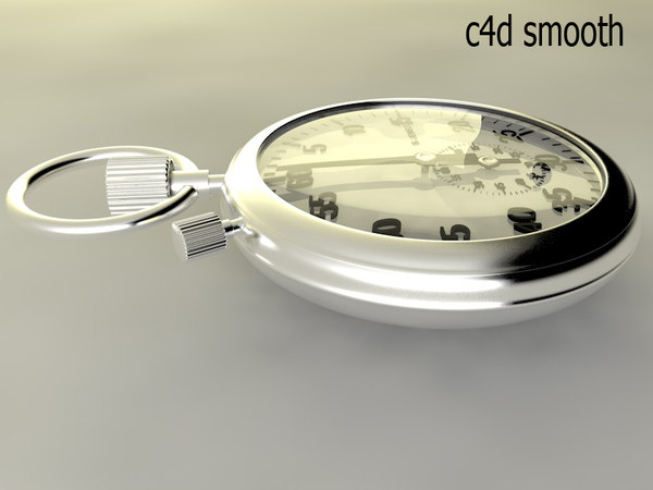 3d model mechanical stopwatch