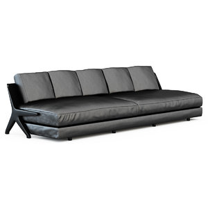sofa ceccotti dc 290 3d max