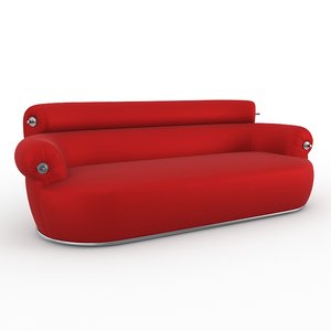 toro azucena sofa 3d model