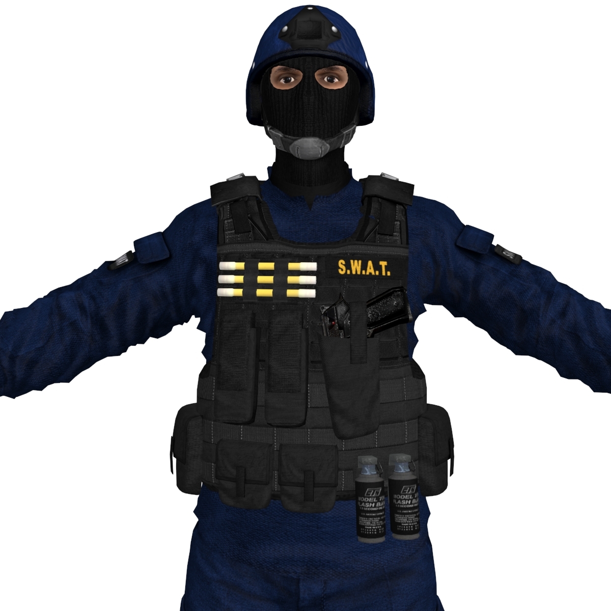 swat 3 3d model