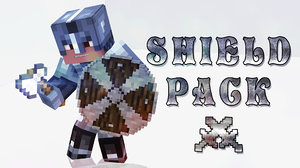 3d c4d minecraft shield pack