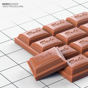 Modo Shader - Chocolate