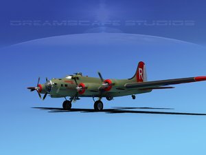 ma b-17 hp boeing flying fortress