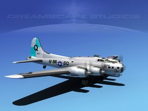 ma b-17 hp boeing flying fortress
