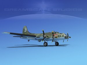 3ds b-17 boeing flying fortress