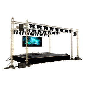 music stage 3d model