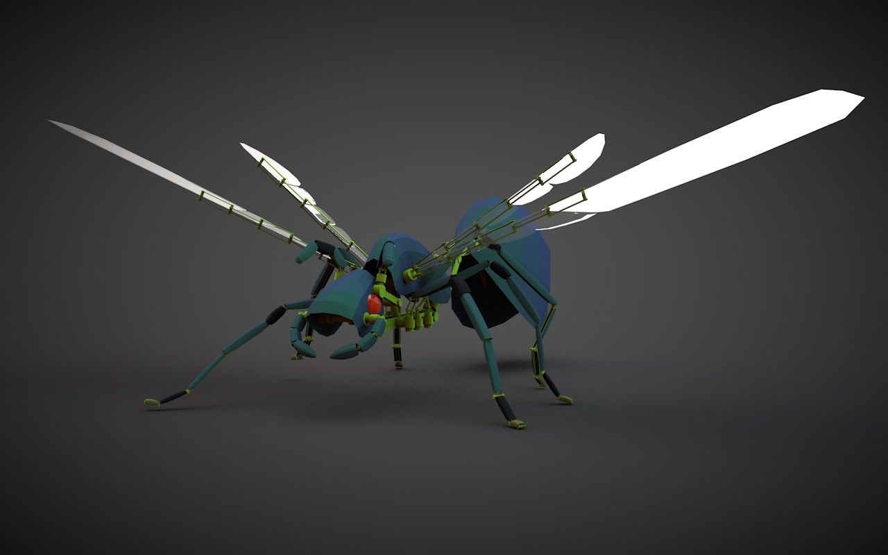 Fly 3d model