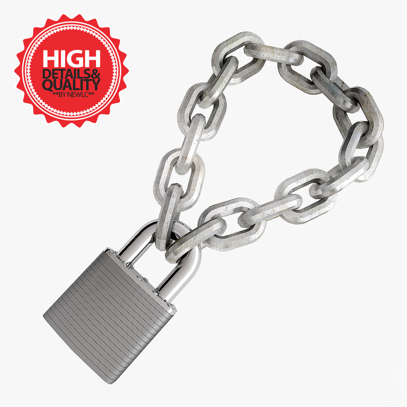 3d model of chain cadenas