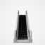 escalator lightwave 3d model