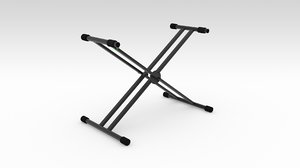 3d model keyboard stand