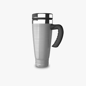 3ds max car stainless steel mug