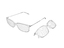 3d designer eyeglasses glasses